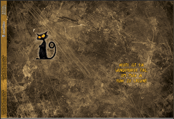 Heute ist ein wunderbarer Tag, um mich in Ruhe zu lassen! - Jersey - kleines Panel